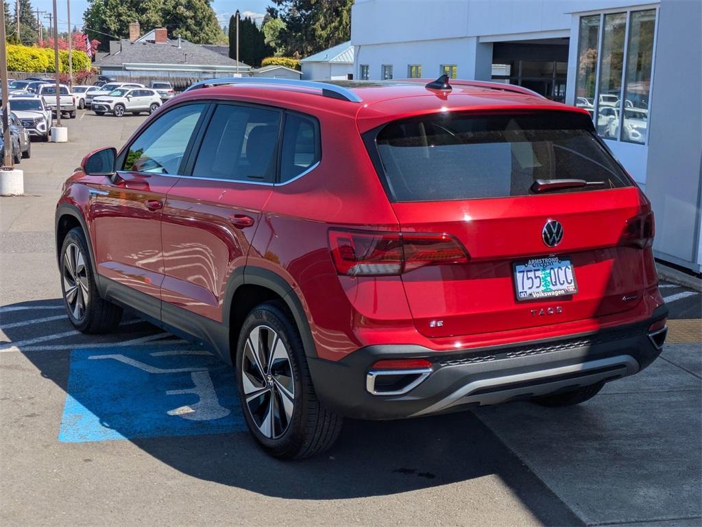used 2024 Volkswagen Taos car, priced at $26,990
