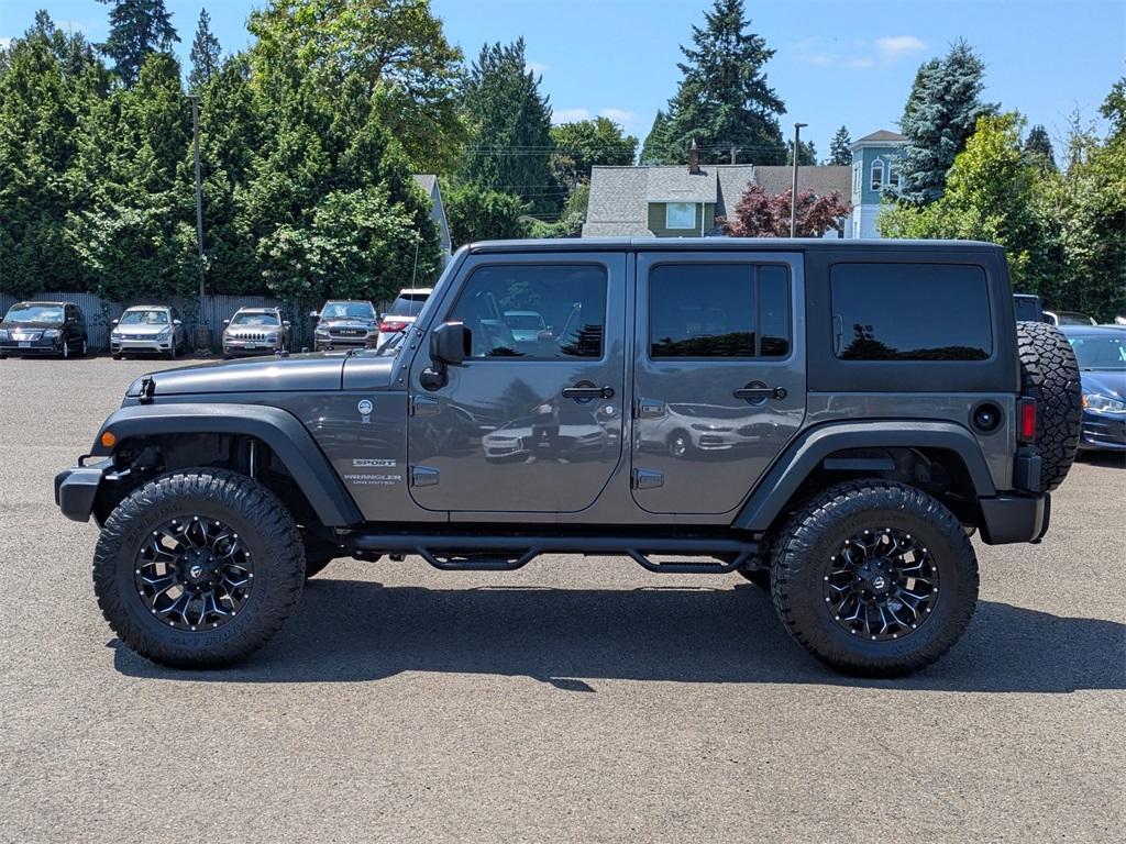 used 2016 Jeep Wrangler Unlimited car, priced at $24,990