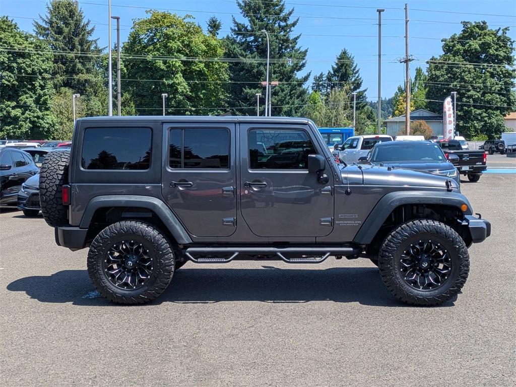 used 2016 Jeep Wrangler Unlimited car, priced at $24,990