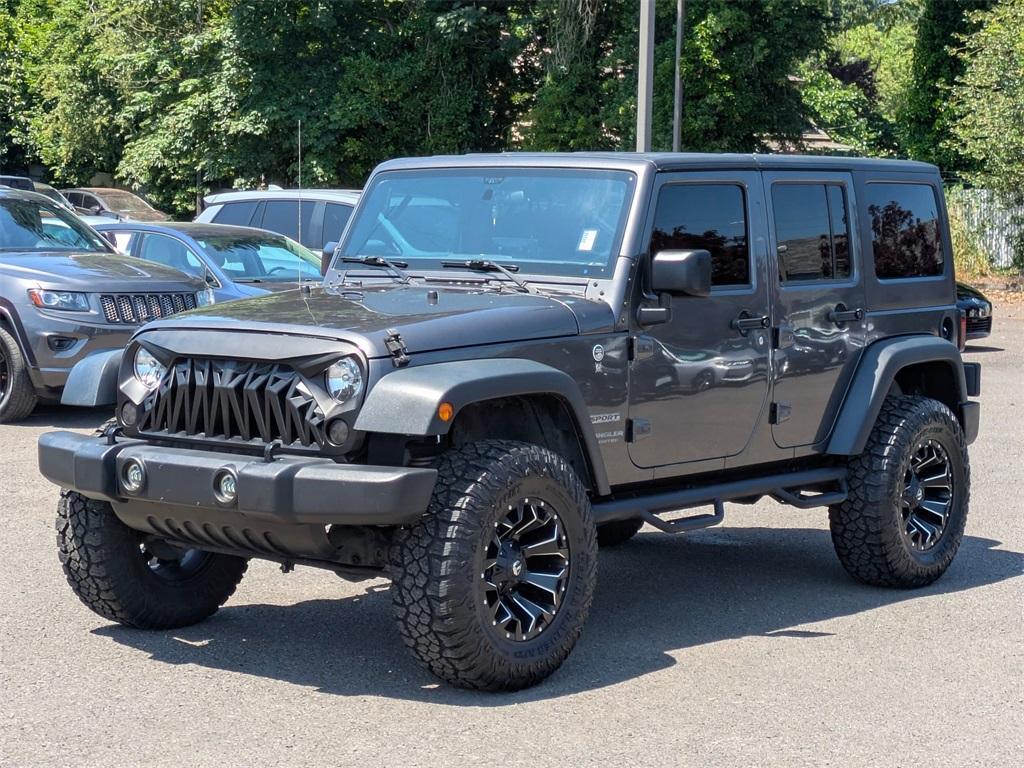 used 2016 Jeep Wrangler Unlimited car, priced at $24,990