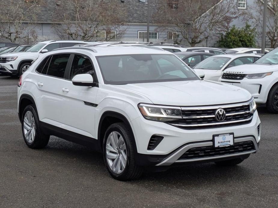 used 2022 Volkswagen Atlas Cross Sport car, priced at $30,000