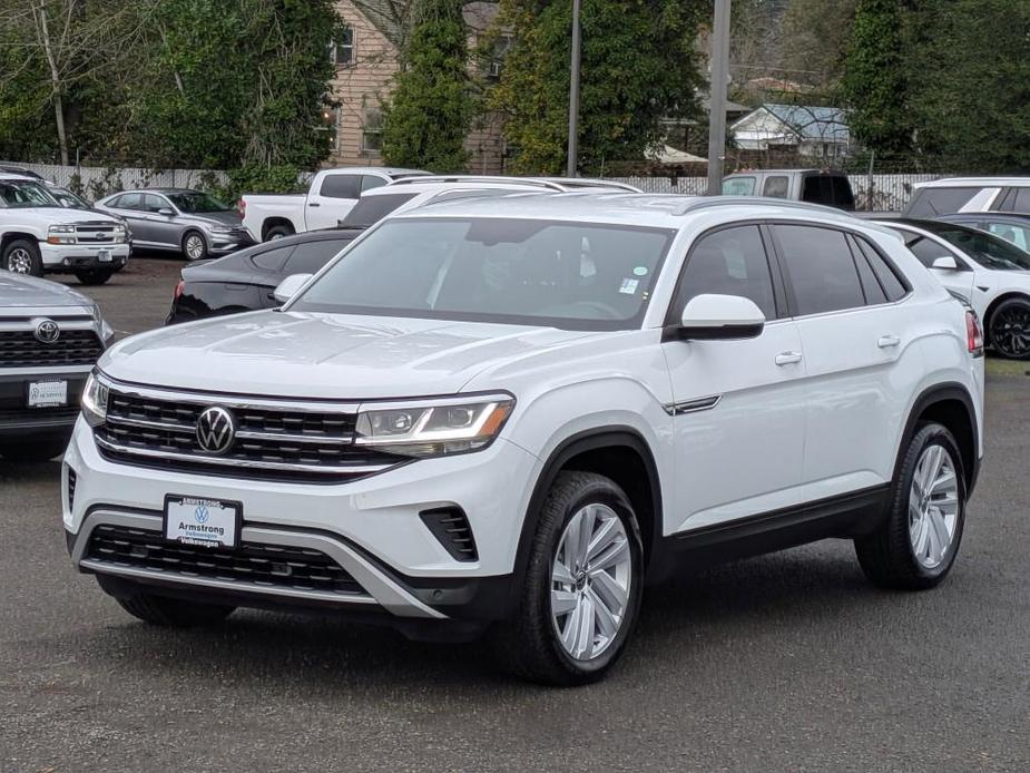 used 2022 Volkswagen Atlas Cross Sport car, priced at $30,000