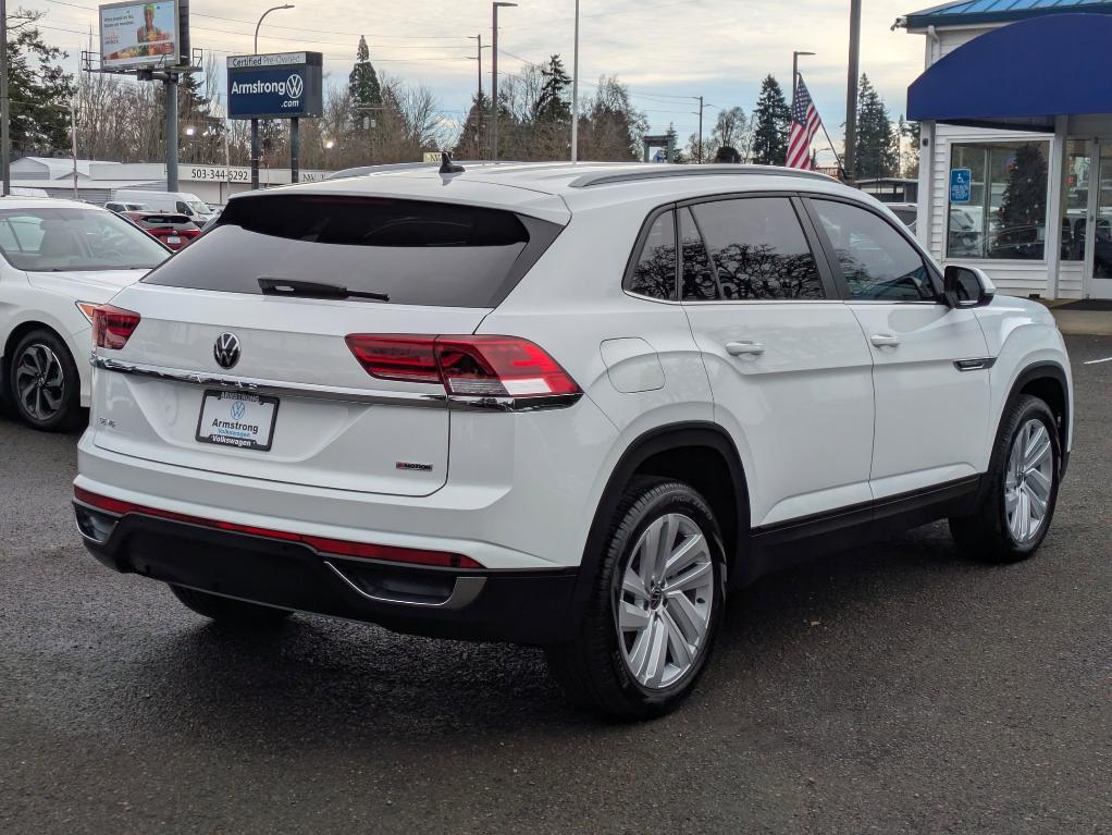 used 2022 Volkswagen Atlas Cross Sport car, priced at $30,000