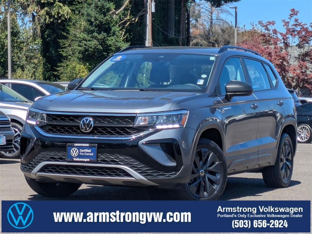 used 2023 Volkswagen Taos car, priced at $20,288