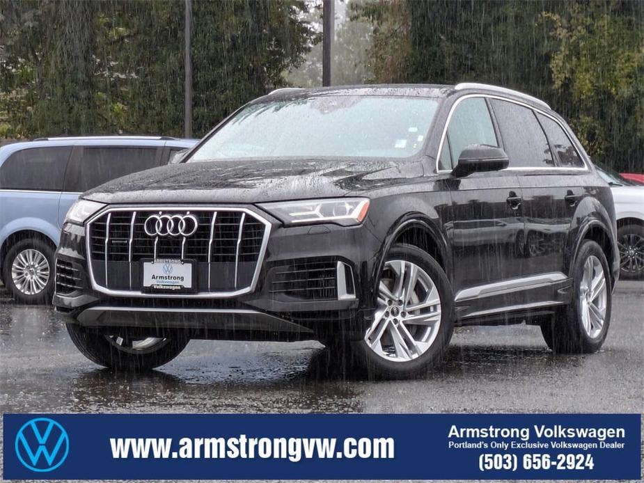 used 2021 Audi Q7 car, priced at $27,019