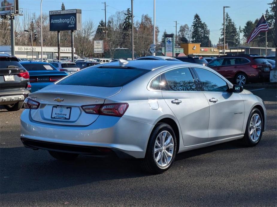 used 2022 Chevrolet Malibu car, priced at $15,436