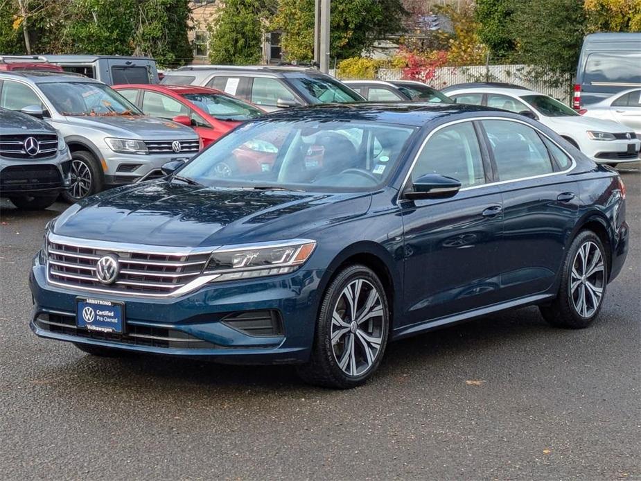 used 2021 Volkswagen Passat car, priced at $16,554