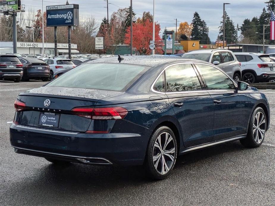 used 2021 Volkswagen Passat car, priced at $16,554