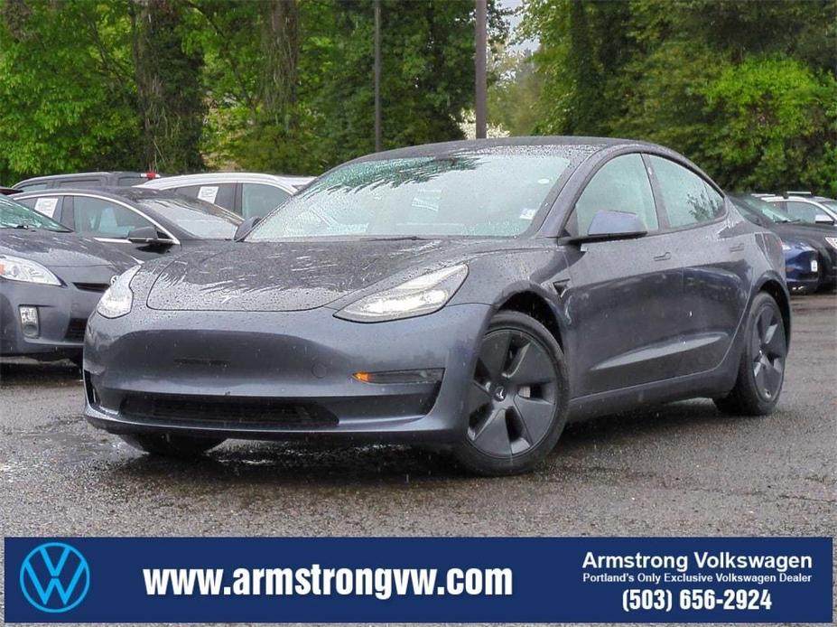 used 2021 Tesla Model 3 car, priced at $23,990