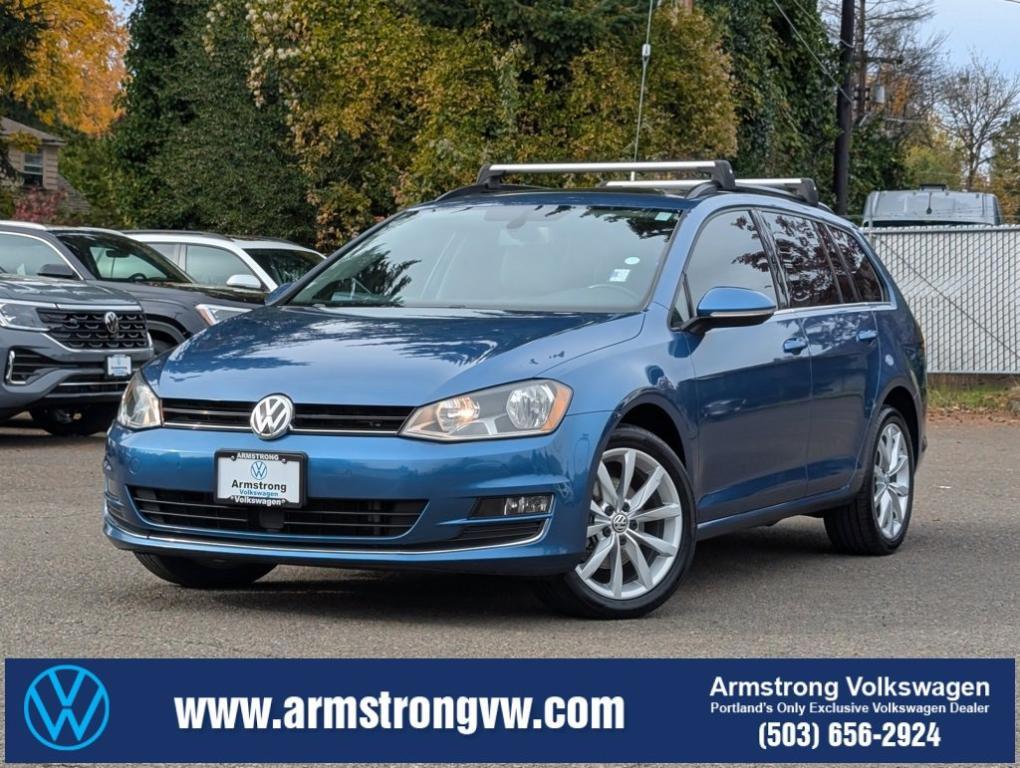used 2015 Volkswagen Golf SportWagen car, priced at $9,995