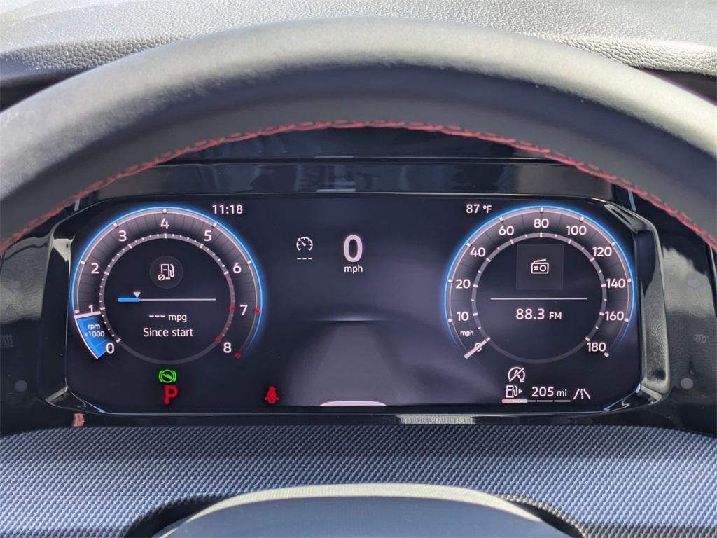 new 2025 Volkswagen Golf GTI car, priced at $32,990