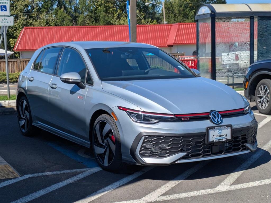 new 2025 Volkswagen Golf GTI car, priced at $32,990