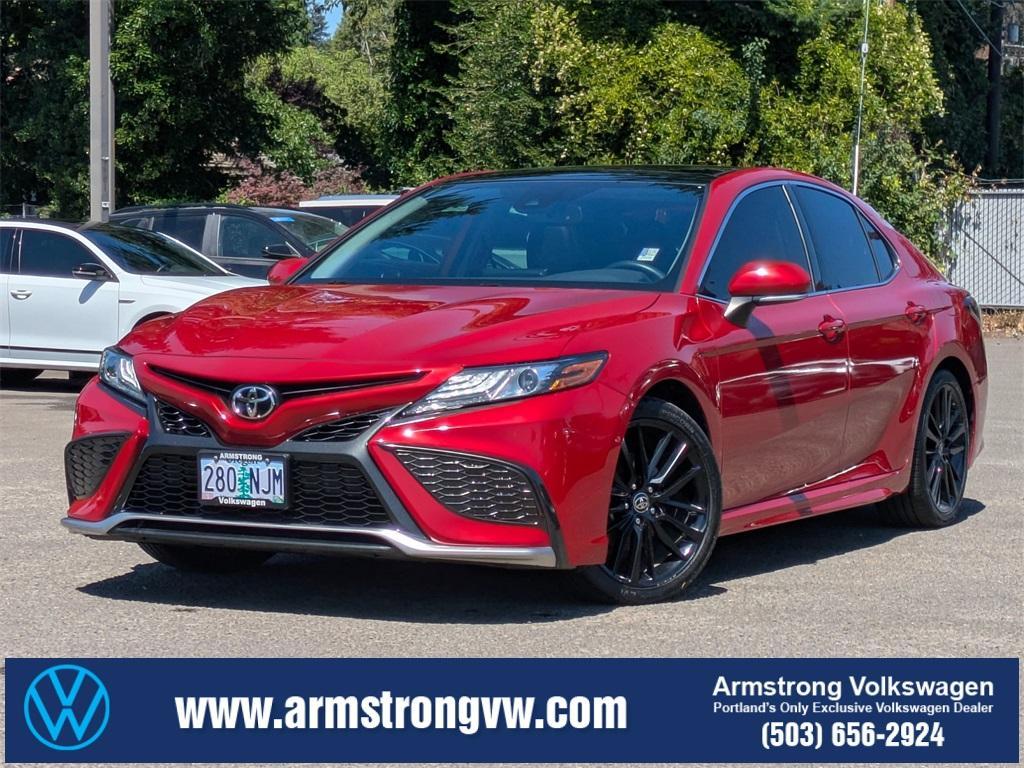 used 2021 Toyota Camry car, priced at $27,961