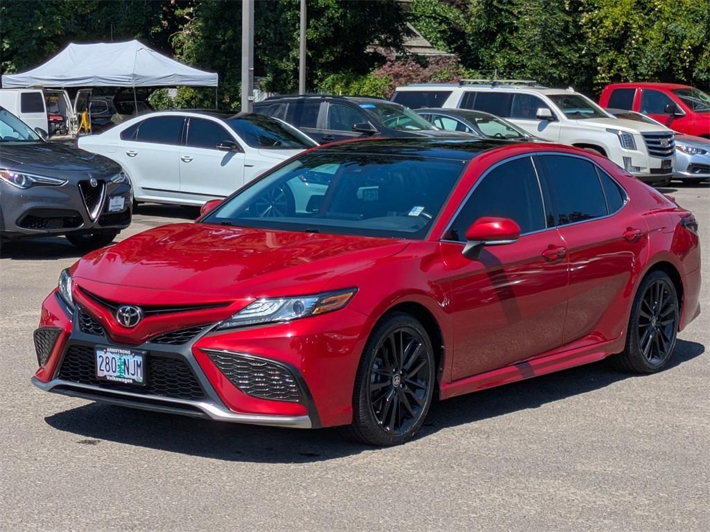 used 2021 Toyota Camry car, priced at $27,961