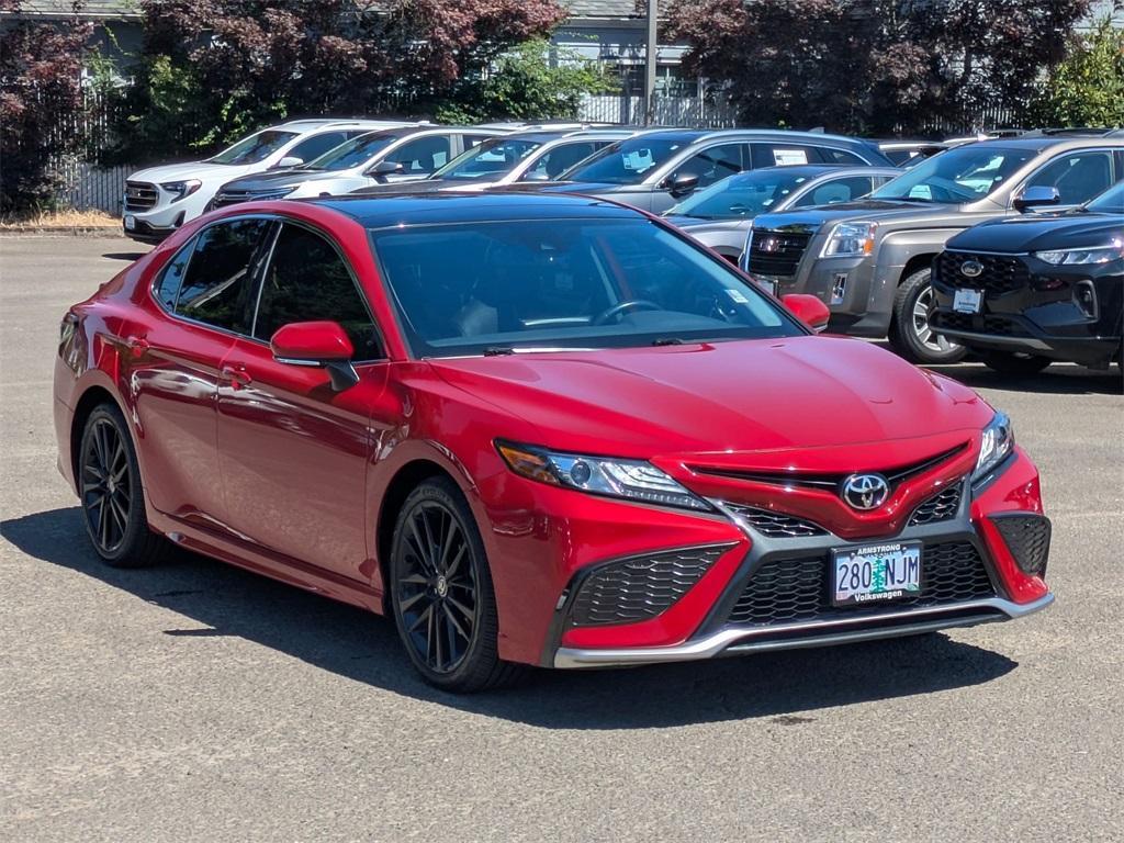 used 2021 Toyota Camry car, priced at $27,961