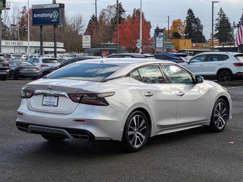 used 2021 Nissan Maxima car, priced at $20,000