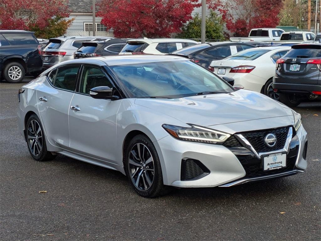 used 2021 Nissan Maxima car, priced at $20,000