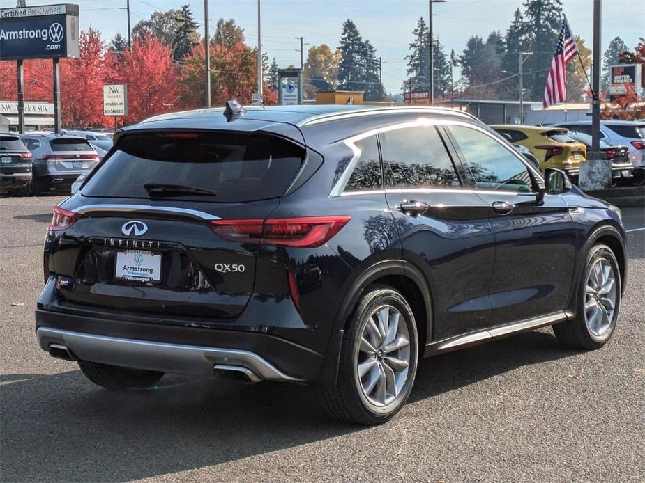 used 2020 INFINITI QX50 car, priced at $20,987