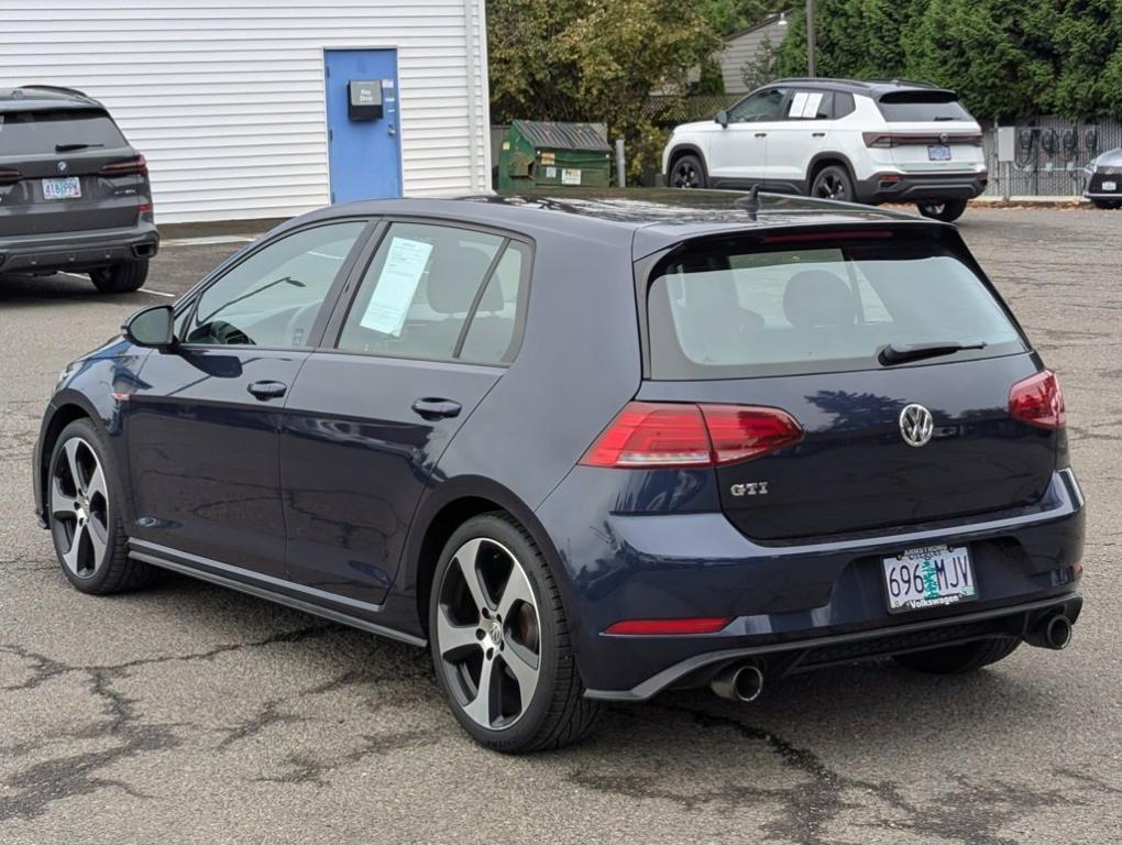 used 2018 Volkswagen Golf GTI car, priced at $20,000