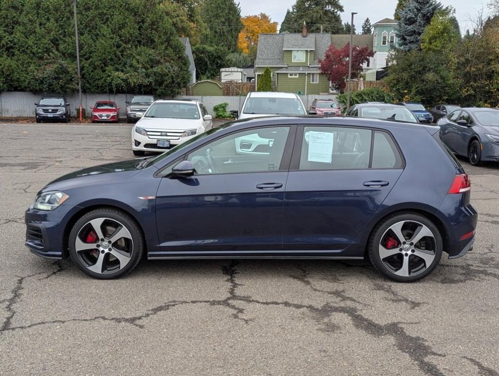 used 2018 Volkswagen Golf GTI car, priced at $20,000