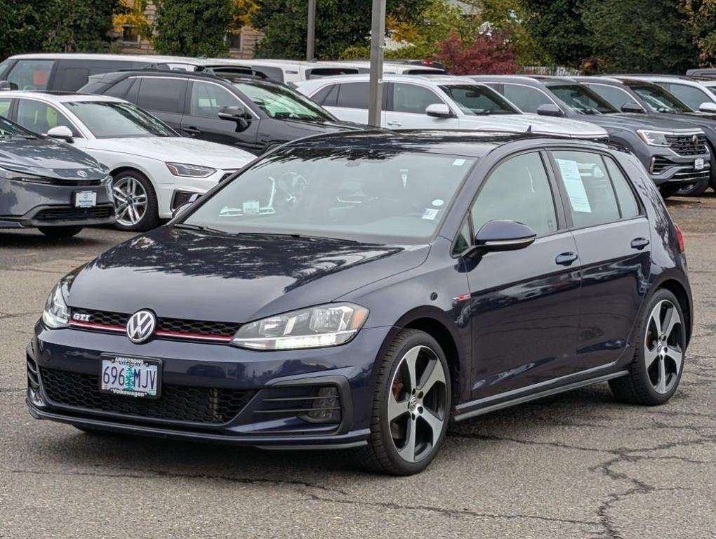 used 2018 Volkswagen Golf GTI car, priced at $20,000