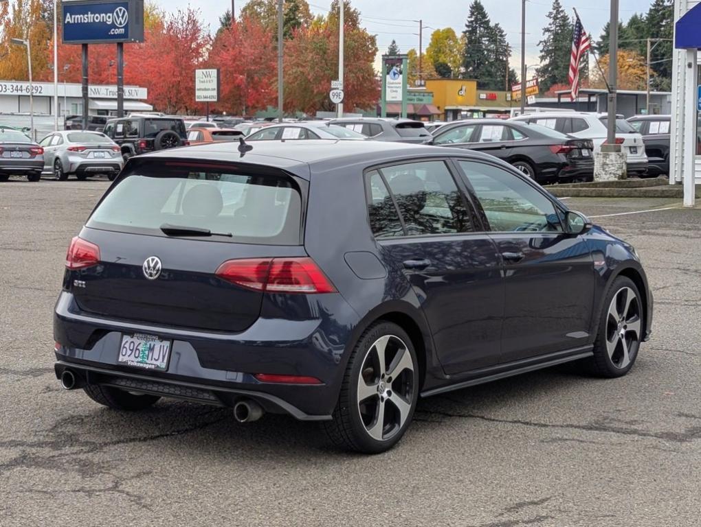used 2018 Volkswagen Golf GTI car, priced at $20,000