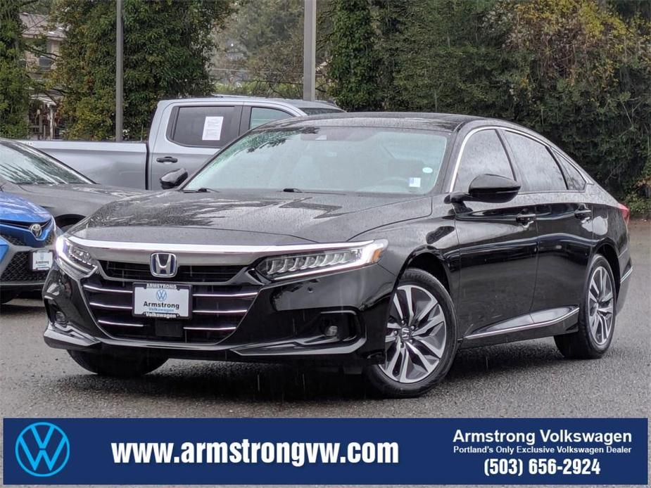 used 2022 Honda Accord Hybrid car, priced at $27,000