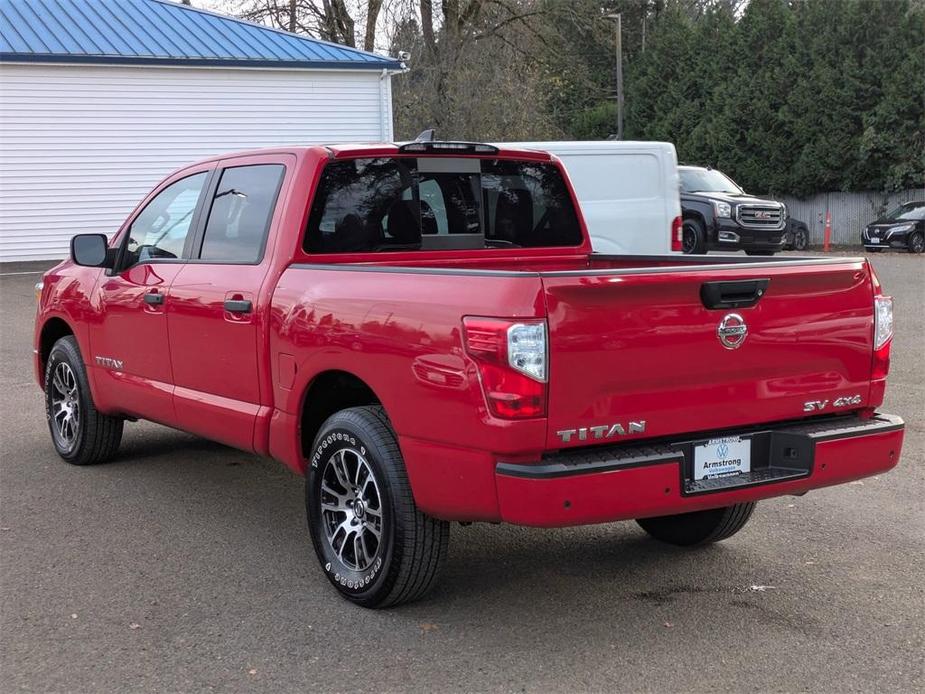 used 2022 Nissan Titan car, priced at $31,608