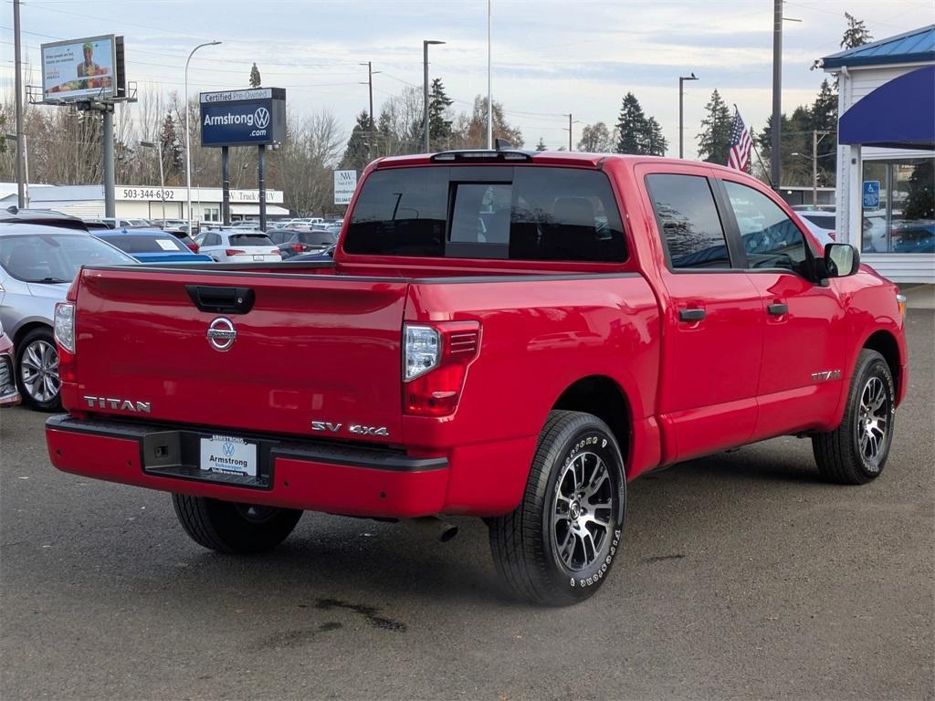 used 2022 Nissan Titan car, priced at $31,608