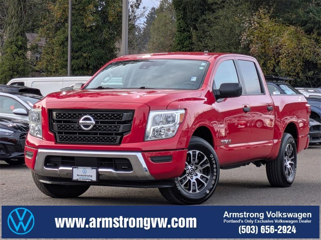 used 2022 Nissan Titan car, priced at $32,000