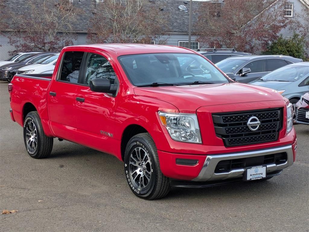 used 2022 Nissan Titan car, priced at $31,608