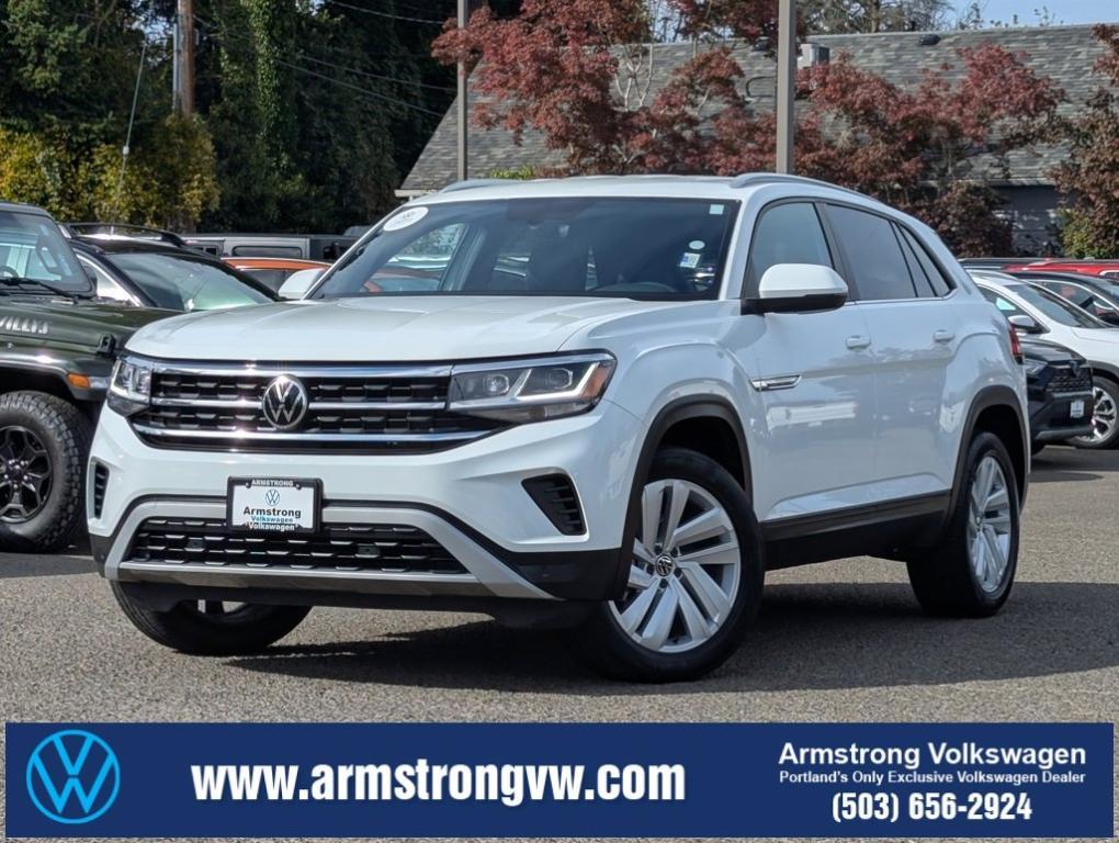used 2022 Volkswagen Atlas Cross Sport car, priced at $29,105