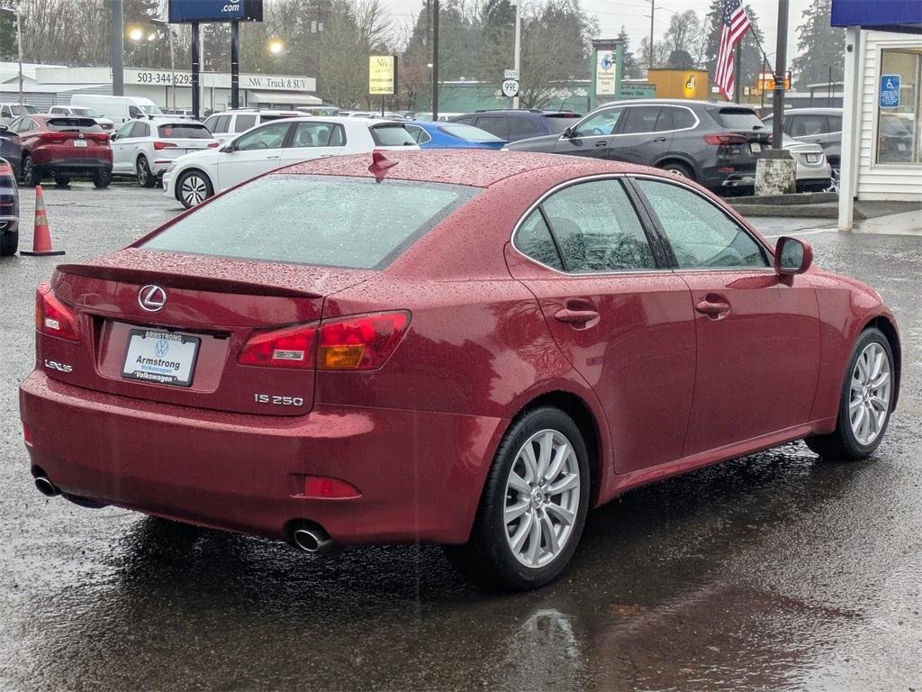 used 2008 Lexus IS 250 car, priced at $15,000