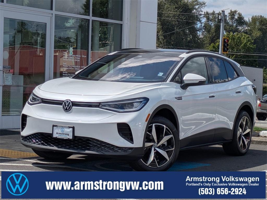 new 2025 Volkswagen ID.4 car, priced at $46,368