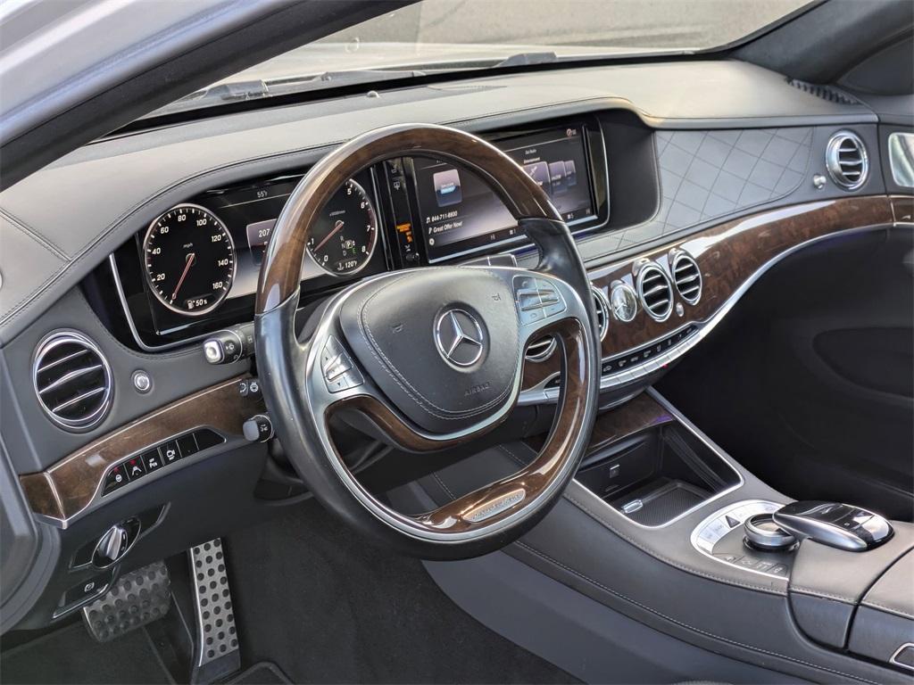 used 2015 Mercedes-Benz S-Class car, priced at $27,982