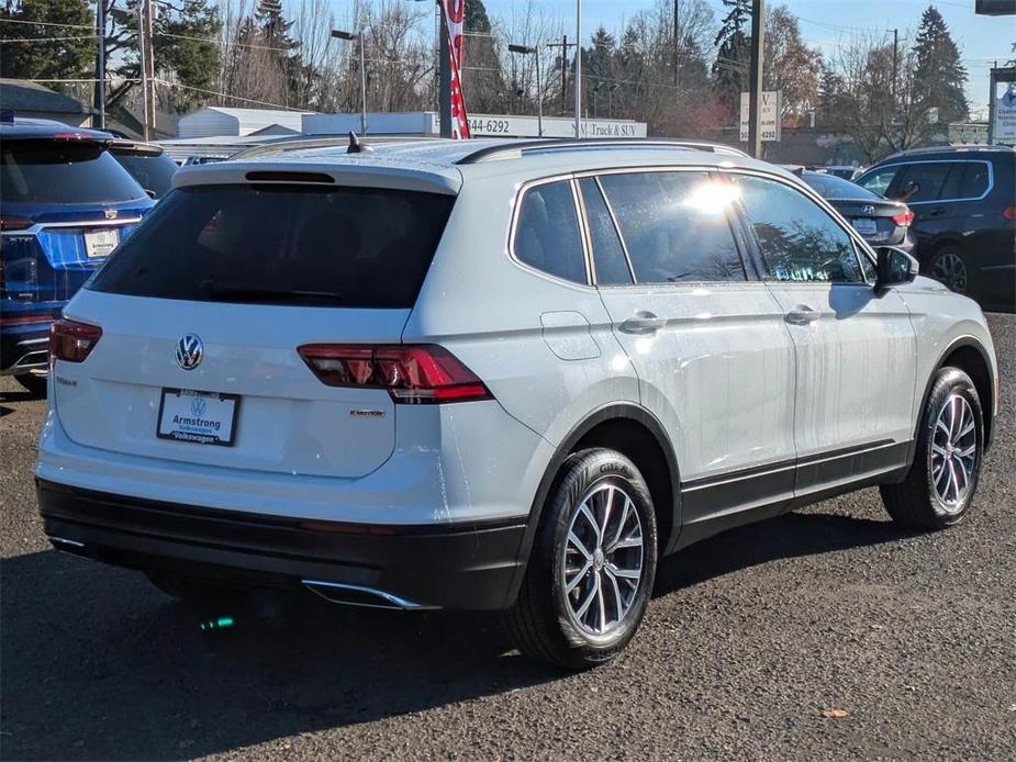 used 2021 Volkswagen Tiguan car, priced at $20,000