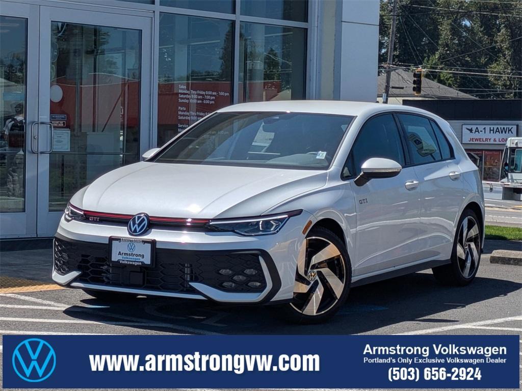 new 2025 Volkswagen Golf GTI car, priced at $33,214