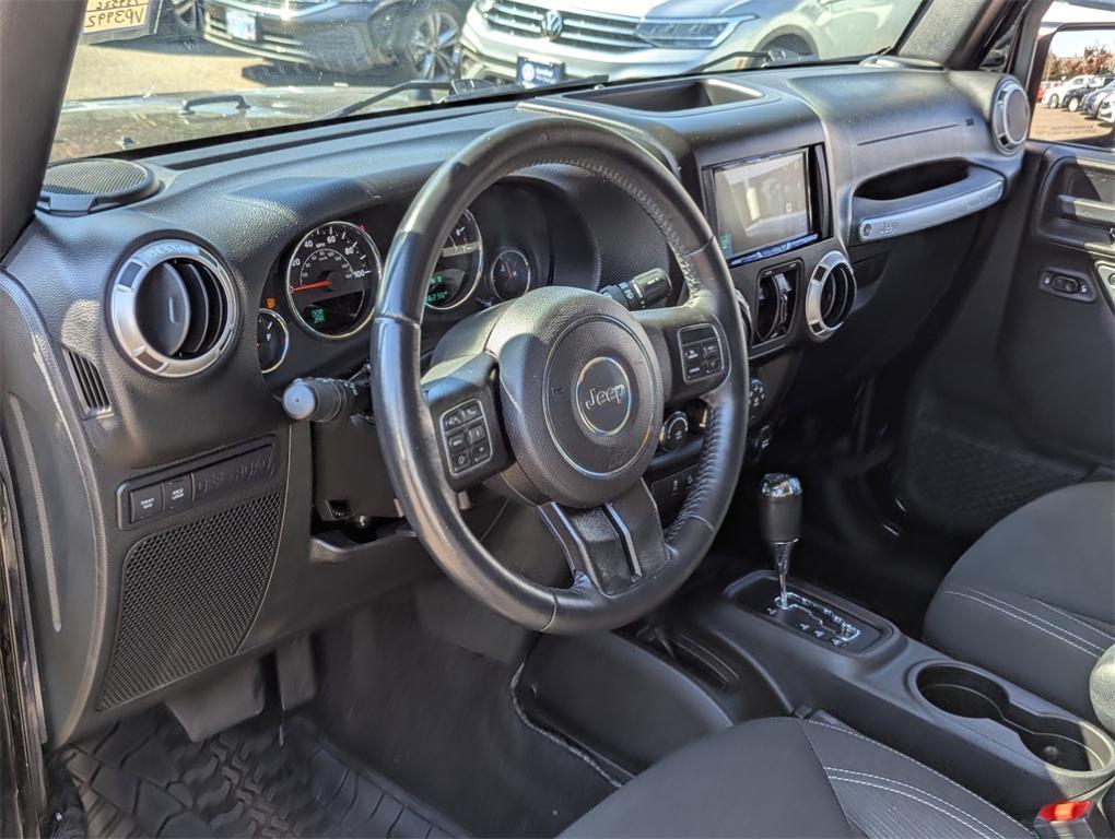 used 2015 Jeep Wrangler Unlimited car, priced at $22,788
