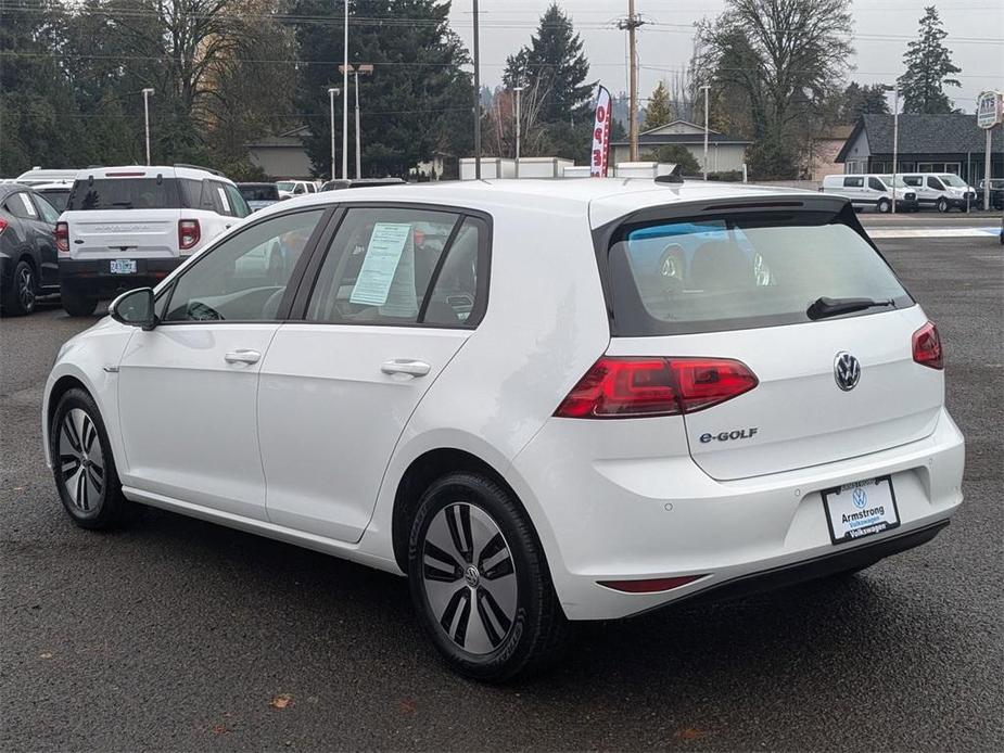 used 2015 Volkswagen e-Golf car, priced at $9,260