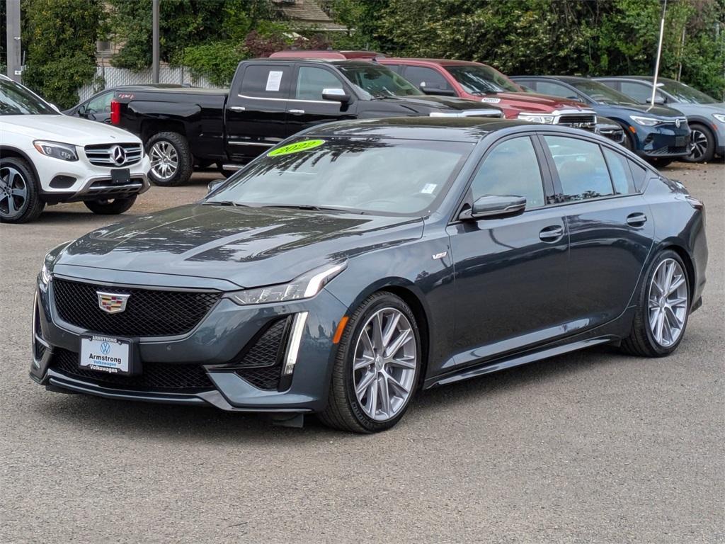 used 2022 Cadillac CT5-V car, priced at $49,490