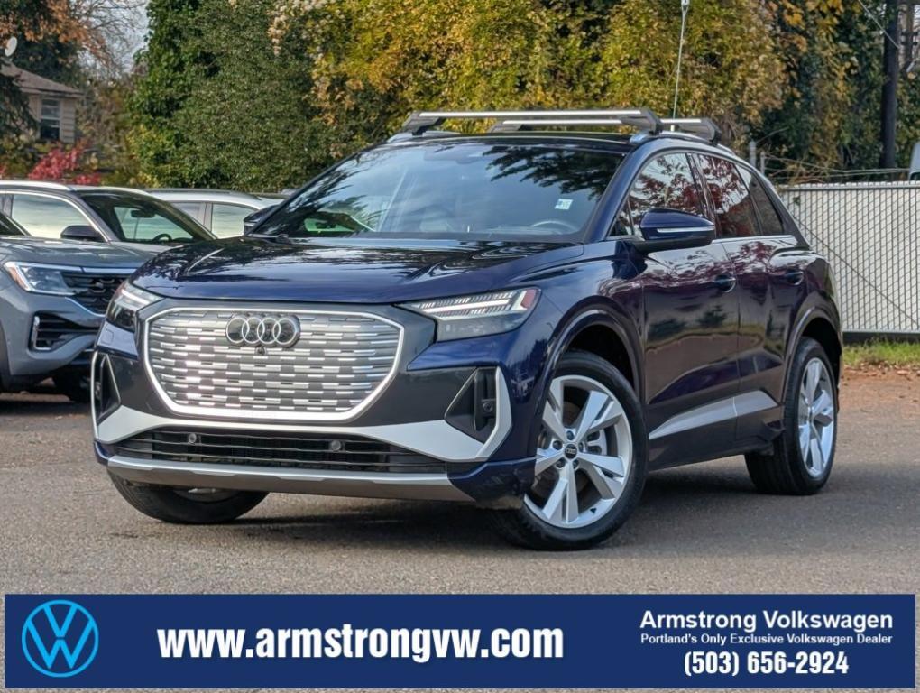 used 2023 Audi Q4 e-tron car, priced at $29,441