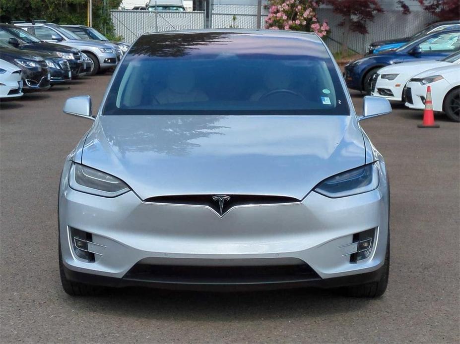 used 2018 Tesla Model X car, priced at $39,990