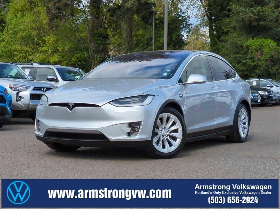 used 2018 Tesla Model X car, priced at $41,990