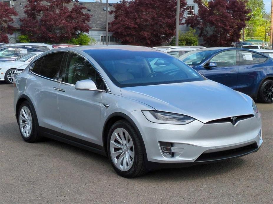 used 2018 Tesla Model X car, priced at $39,990