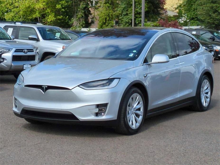 used 2018 Tesla Model X car, priced at $39,990