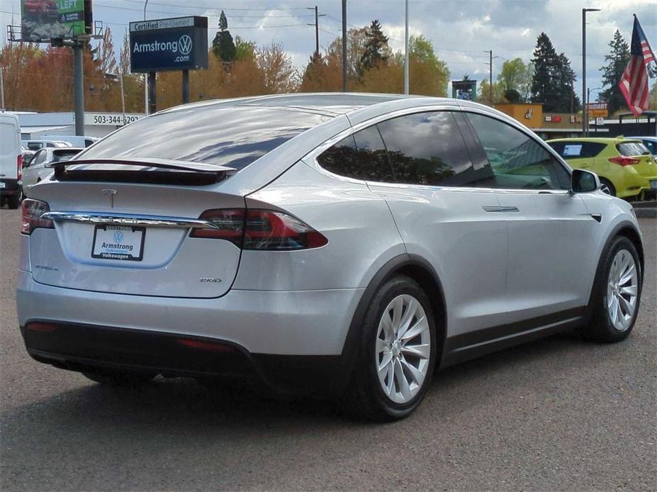 used 2018 Tesla Model X car, priced at $39,990