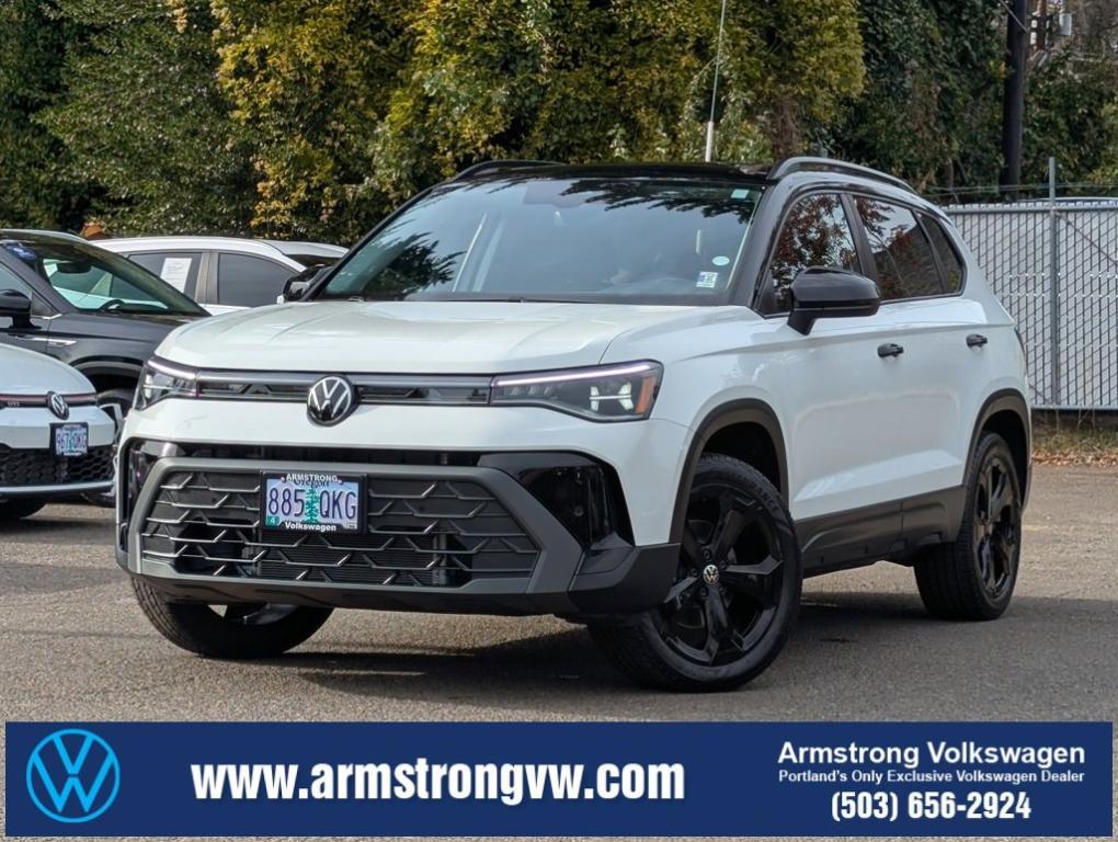 used 2025 Volkswagen Taos car, priced at $27,942