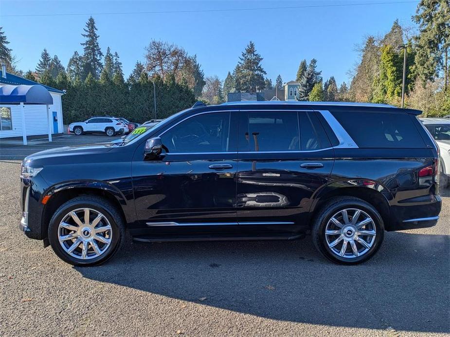 used 2021 Cadillac Escalade car, priced at $65,000