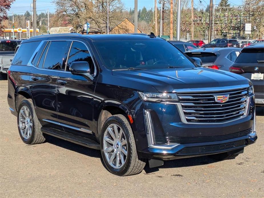 used 2021 Cadillac Escalade car, priced at $65,000