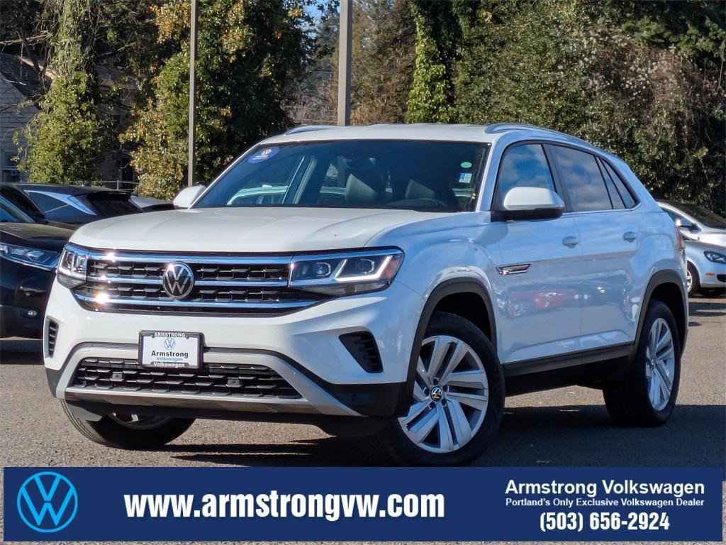 used 2023 Volkswagen Atlas Cross Sport car, priced at $30,000